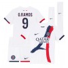 Paris Saint-Germain Goncalo Ramos #9 Auswärtstrikot 2024-25 Kurzarm (+ kurze hosen)